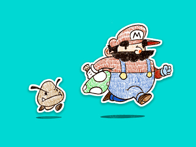 Mario Time! fan art fanart mario video games