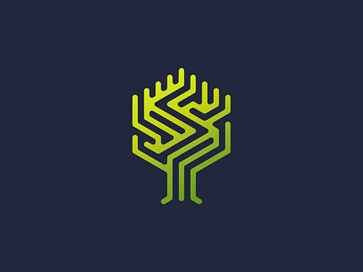 Skilltree branding letter logo logotype mark skill skilltree symbol typography