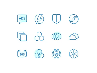Solution Icons encoding features icon video