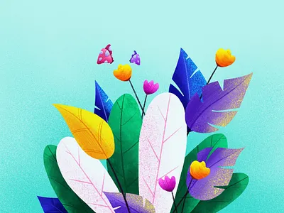 Garden butterfly color flower garden gardening leafe nature plant winter