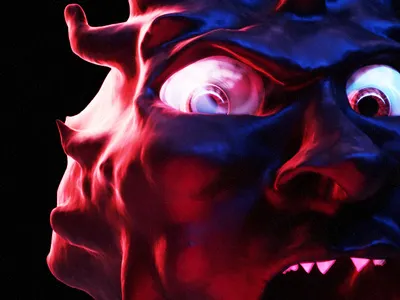 25 05 2019 First Blender Sculpt 3d 3d art blender dark render sculpture