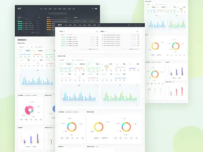 浅色系Pc后台 ui