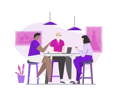 In a Meeting cafe coffee coworking manila meeting working