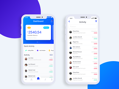 Money Expenses App android card currency expense ios mobile app money money app money management money transaction money transfer wallet