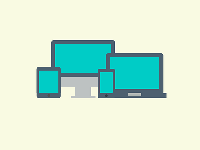 Vector computer, laptop and mobile illustration computer icon icons illustration laptop mobile ui ui design user interface design vector