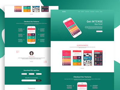 Mobile App Landing Page Design adobe photoshop adobe xd landing page mobile app landing page photoshop ui ui ux ui design uidesign uiux user interface ux ux ui ux design uxdesign uxui web web design website