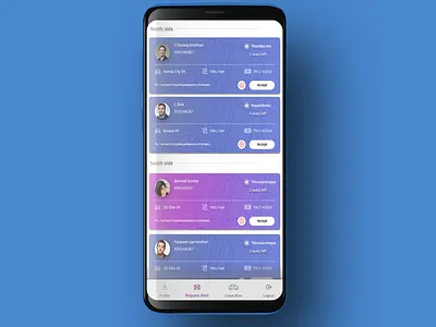 Car Pool with Colligue app booking car carpool carpooling pool remainder vinith