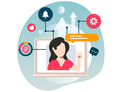 Icon for consulting website 2d business color creative design digital graphic graphic design icon illustration illustrator type vector web