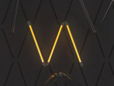 Brand concept 3d 3dsmax abstract branding concept logo visual vray