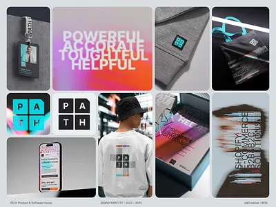 PATH Product & Software House and id badges branding corpara corporate materials graphic design hoodie logo notebooks olacreative path promational products