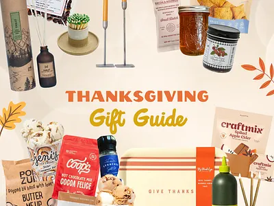 Social Media / E-Blast Gift Guide content creation eblast email blast gift guide retail social media store