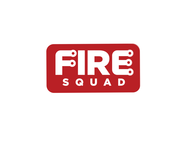 Fire Squad Logotype Animation 2d animation 2danimation 5daymograph animated animated gif animated logo animation animation gif challenge creative logo logo animation logotype mograph motion motion design motiongraphics typographic logo