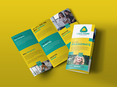 Tri Fold Brochure Design amazing brand identity branding brochure brochure design brochure mockup brochure template brown business clean company company promotion corporate design illustration layout logo real estate typography vector
