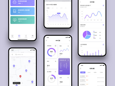 Water Service APP 04 app chart design dashboard design data analysis form design gis icon original design ui