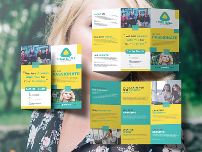 Tri fold Brochure Design amazing bi fold brand branding brochure brochure design brochure layout brochure mockup brochure template brochure tri fold business company corporate design google illustration promotional design real estate typography vector