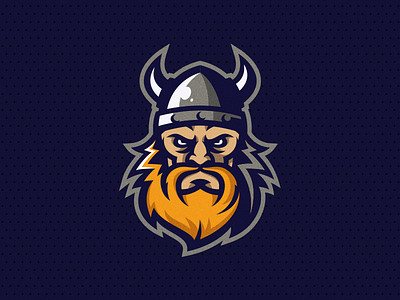 Viking brand branding esport head human identity illustration logo logotype mascot putylo sport team vector viking vikings