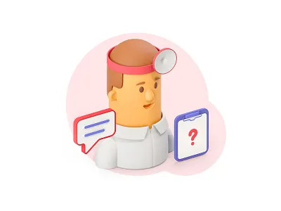 SAS 04 — Partnership 3d brochure c4d cgi cinema4d cover cover book doctor health healthcare healthy hospital illustration medical medicine social vibrant