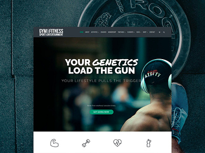 Gym WordPress Theme - Site Creator Templates crossfit design fitness gallery gym gymnastic health landing page page builder plugins portfolio responsive site builder slider sports template theme web design web development wordpress