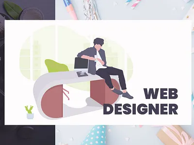 Wallpaper creative design falt design theme ui