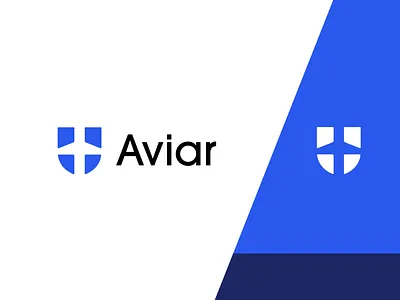 Aviar Logo Design branding business logo company logo corporate branding corporate identity design design studio flights graphic design identity logo logo design minimalism negative space plane typography vector