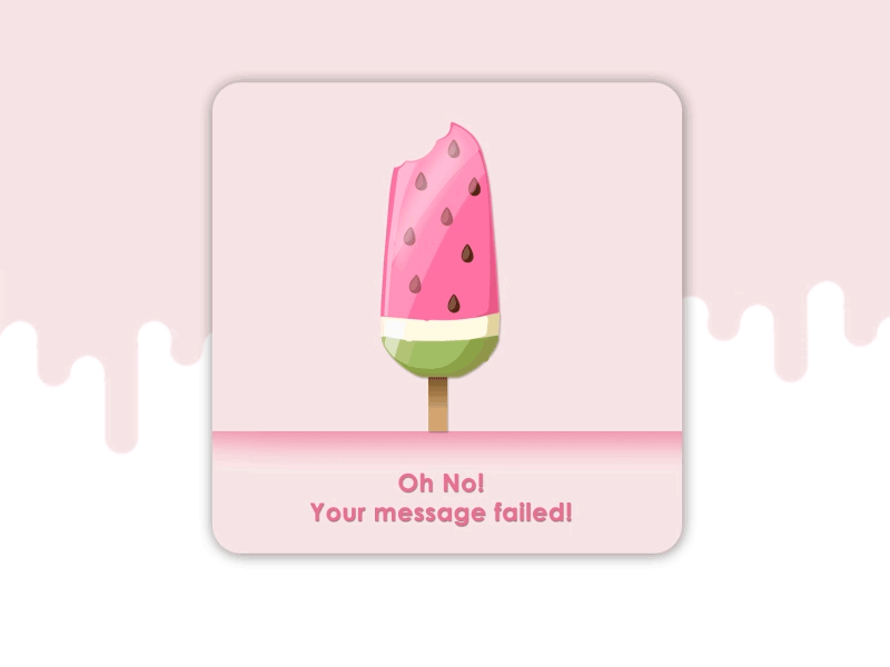 016 Pop Up Message daily100 challenge dailyui dailyui016