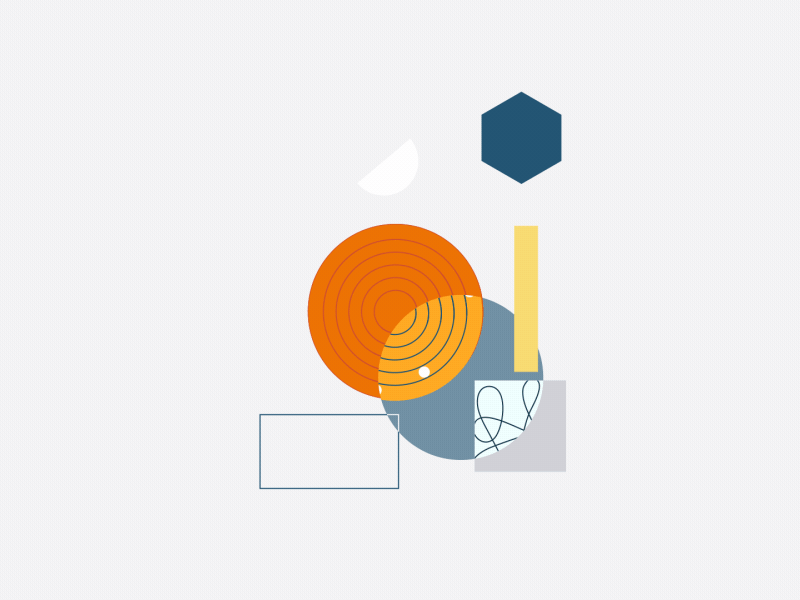 Falling shapes abstract animation contrast flat geometric geometric design geometry gif illo illustration motion motion graphics shapes texture vector