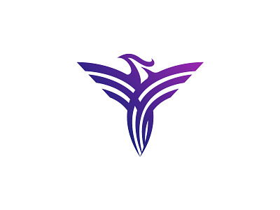 Phoenix Rise Logo abstract bird business creative eagle element emblem falcon fire flying freedom icon illustration isolated logo phoenix sign silhouette symbol vector