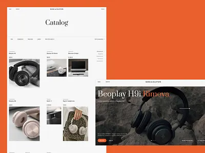 Bang&Olufsen animate animation brutalism clean daily 100 design dribbble simple design typography ui ui ux design uidesign uiux ux ux design web webdesign