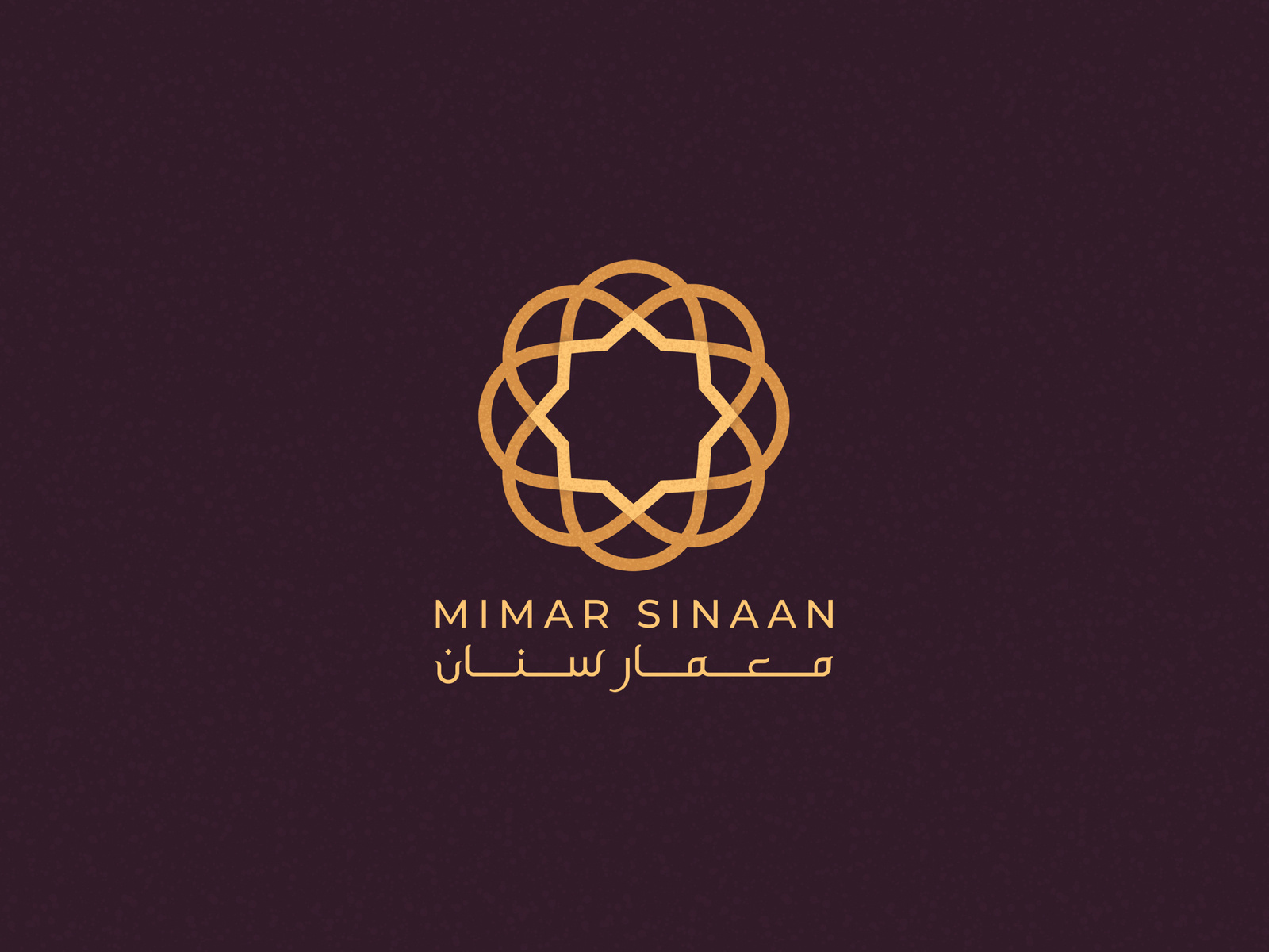 Example of Mimar Sinaan - Logo Design Version 3