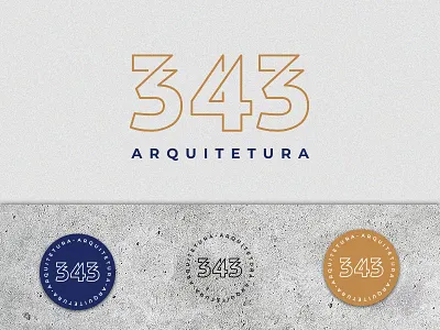 343 Arquitetura 343 architecture arquitetura brand branding logo turdus