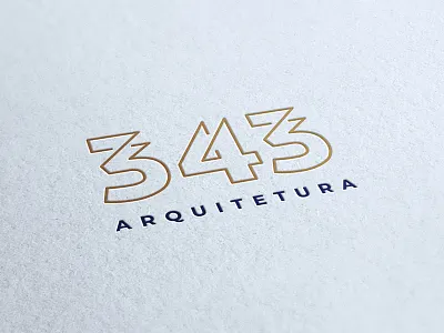 343 Arquitetura 343 architecture architecture logo arquitetura brand branding logo turdus