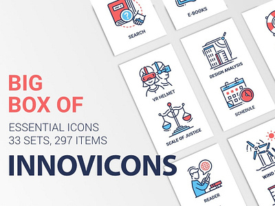 Innovicons Color Icons Full Bundle branding bundle color dashboard design flat flat icons graphic design icon icons icons design logo logo branding logo design social media startup startup icon