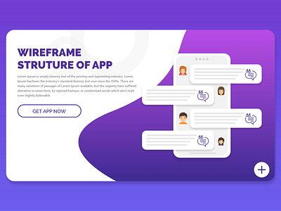 Wireframe Promotion App app design design app illustration minimal ui ux vector web website