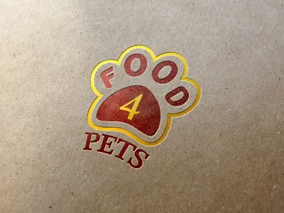 food for pets animal brand branding concept create creative design food graphic design ilustrator logo logo design type vector