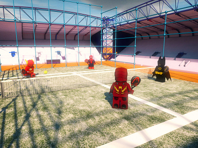Happy Geek Padel Day 3d ball batman flash head ironman marvel padel siux spiderman sport