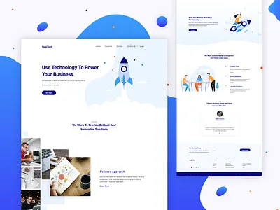 Web Service Exploration best ui design colorful design homepage design illustration landing page psd design ui ux design ui design uiux design visual design website design