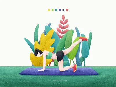 Illustration Sports_5 design illustration sport travel ui