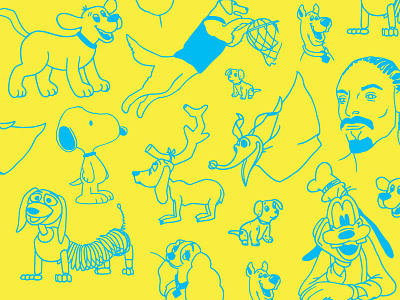 Dog dog dog illustration kanine pup pupper