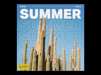 Typography+Photography - Poster Series 001 design editorial design exploration graphic design poster poster design print design typography