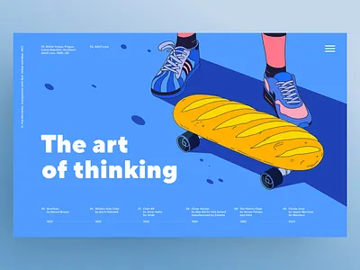 👨‍🎨The art of thinking 🙏🏼 adidas bread illustration legs man nike skateboard sneakers socks vector web websites