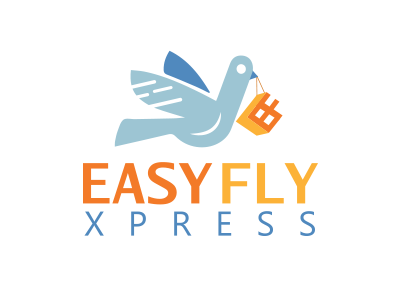 Logo design for a Courier Service branding colorful creative design logo
