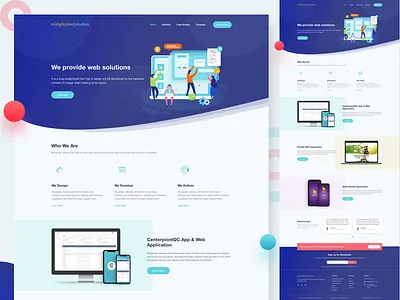 We have re-branded! branding clean design flat identity lettering minimal typography ui ux vector web website