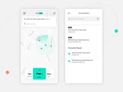 Foc Taxi App android android app app car chat bot dailyui dashboard design dribbble illustration ios logo taxi app typography ui ui ux ui deisgn user ux website chat