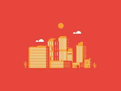 Downtown Phoenix architecture arizona building city downtown free throw minimal phoenix shot