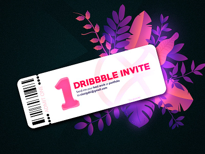 Dribbble Invite 1 invite best shot colorful dribbbble dribbble invite dribbble invites dribbbleinvite dribbbleinvites graphic graphic art illustration invitation invitations invite photoshop shot vector