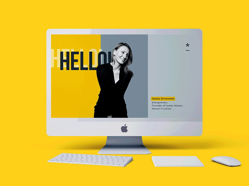 Presentation design animation branding design gif graphic graphic design motion presentation presentation design yellow