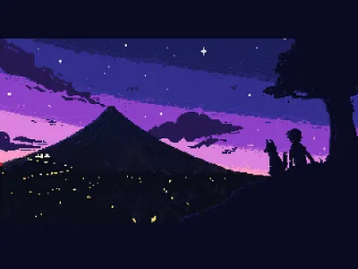 Me and My Doggo Pixel Art design dogs logo pixel pixel art pixelart