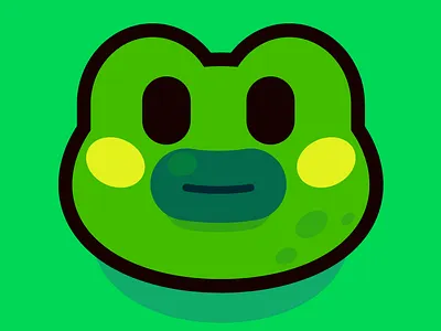Frog character design frog illustration vector