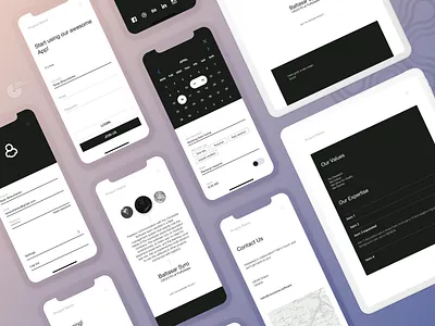 Clockwise Ui Kit concept ecommerce design experience design ios app minimalist design sketchapp tablet app ui kit user interface wireframing
