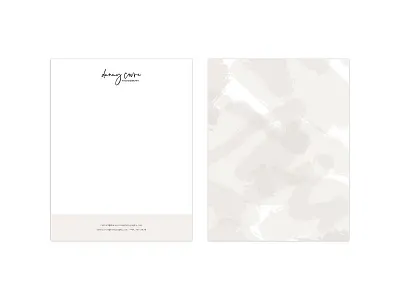 Danny Covre Photography Letterhead Design brand branding collateral design icon letterhead letterhead design logo logo design newborn photographer pattern photographer san serif script stationery swoone typography watercolor watercolor pattern watermark